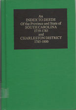 Index to Deeds Province SC