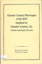 Chester Co Marriages