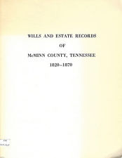 Wills and Estate Records McMinn Co